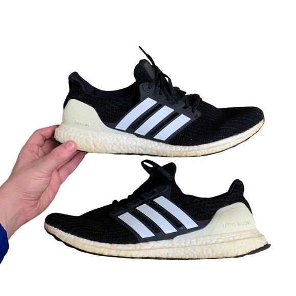 ADIDAS Ultra Boost 4.0 Show Your Stripes Black Size 13 - Picture 4 of 11